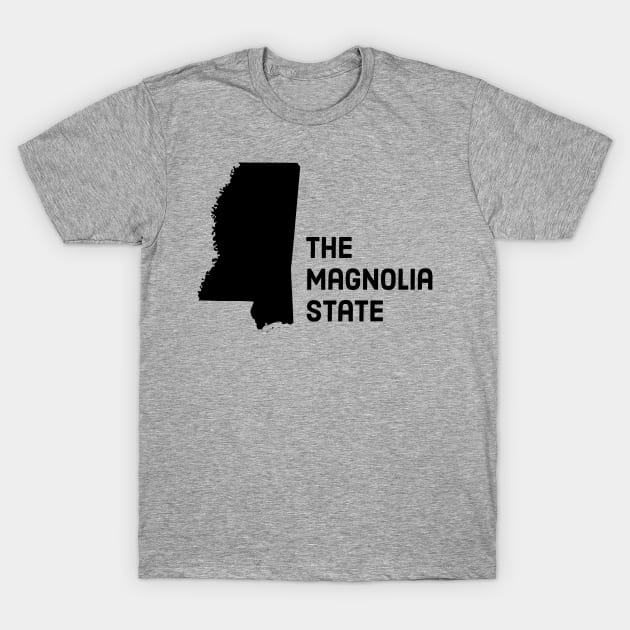 Mississippi - The Magnolia State T-Shirt by whereabouts